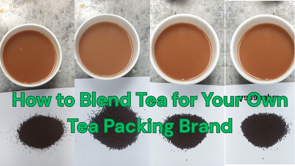 How to Blend Tea for Your Own Tea Packing Brand