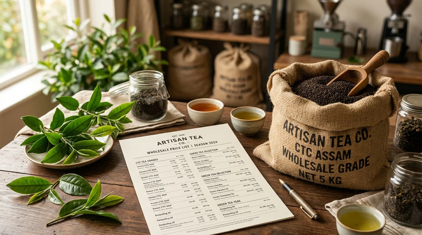 Siliguri Tea Wholesale Price List (2026) — Download or Get It on WhatsApp